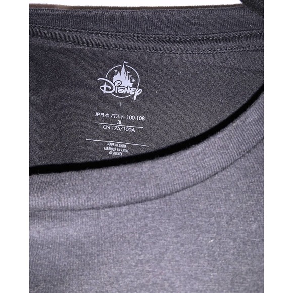 Ladies Disney Minnie Mouse Meowlloween Halloween Themes Large Black T Shirt - Picture 3 of 3